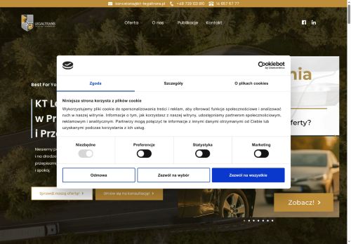 Kancelaria Transportowa
LEGALTRANS Sp. z o.o.